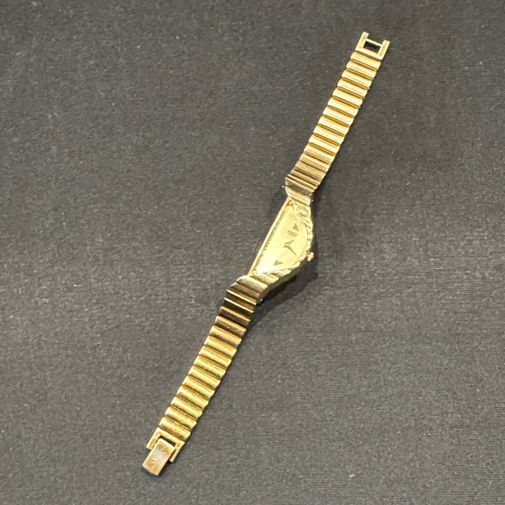 Vintage RARE Seiko Gold Half Moon Women's Watch